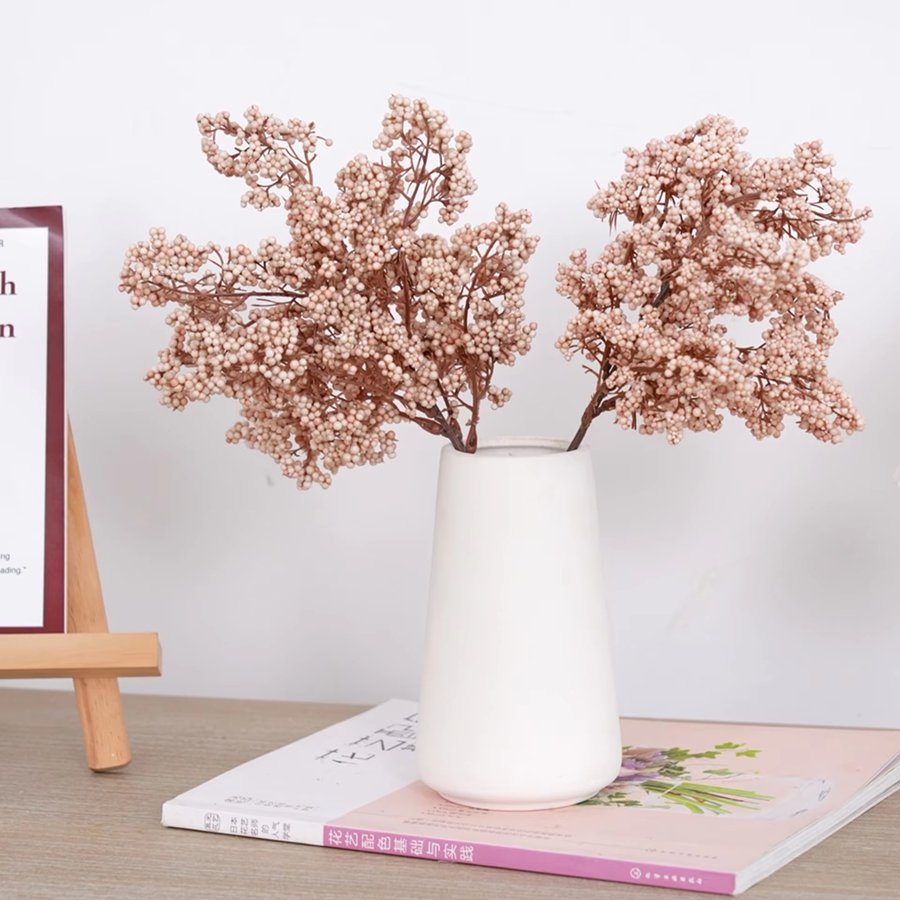 Plant Parent Gifts - ดอกไม้ประดิษฐ์ ต้นวินเทอร์เบอร์รี่ ช่อดอกไม้งานแต่งงาน แจกันตกแต่งบ้าน ห้อง แจกันกลางแจ้ง