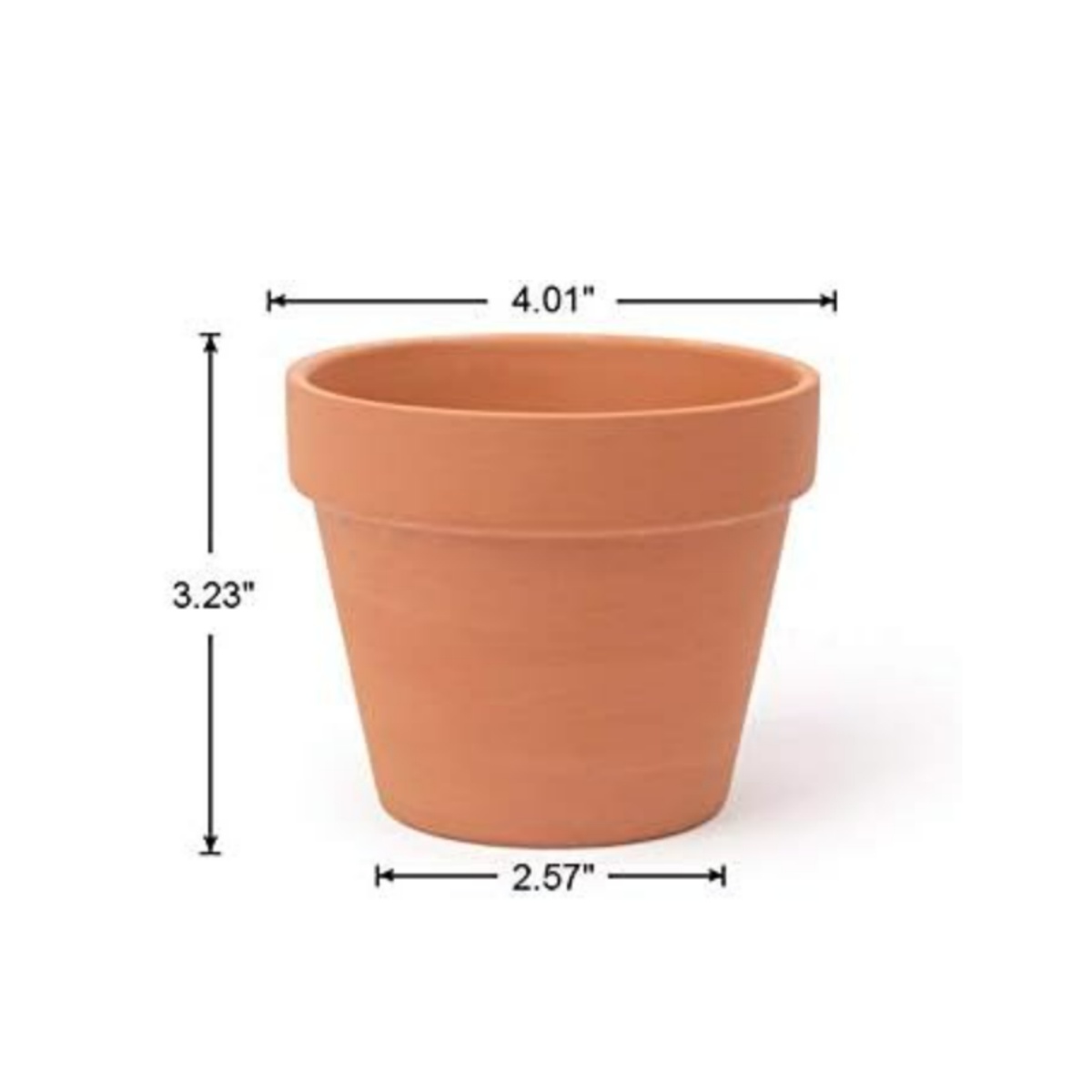 6 ชิ้น 4 นิ้ว Terracotta Pots  - Cactus Mix Pot บทวิจารณ์และราคา
