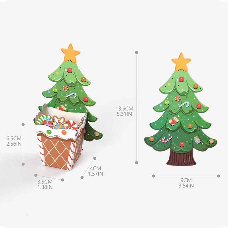 10/20 ชิ้น 3D ซานตาคลอสกล่องบร - Plant Parent Gifts บทวิจารณ์และราคา