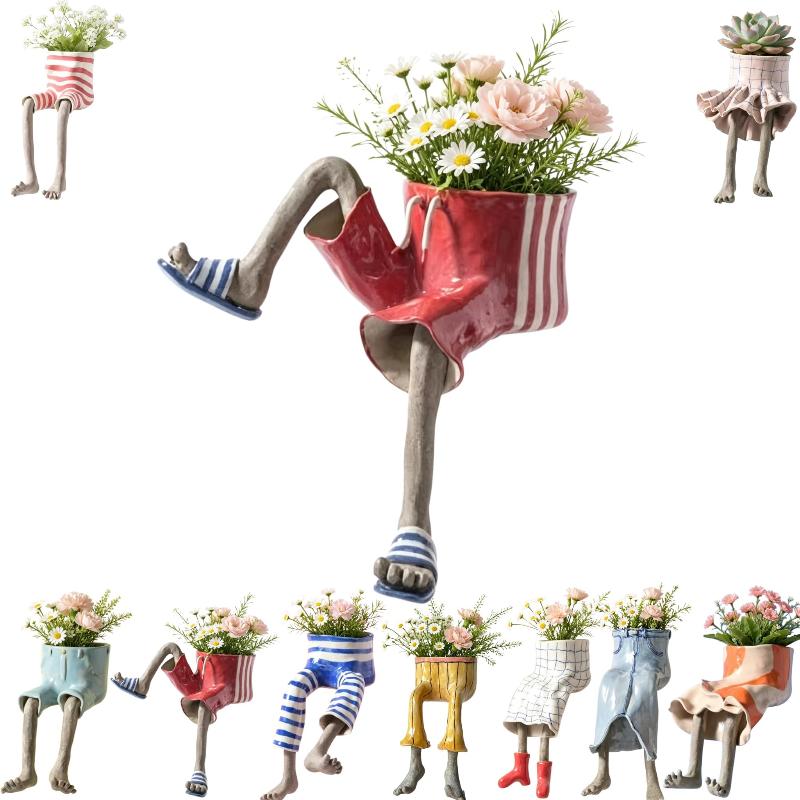 ชุดเดรสยีนส์ กระถางดอกไม้รูปขา - Plant Parent Pot บทวิจารณ์และราคา