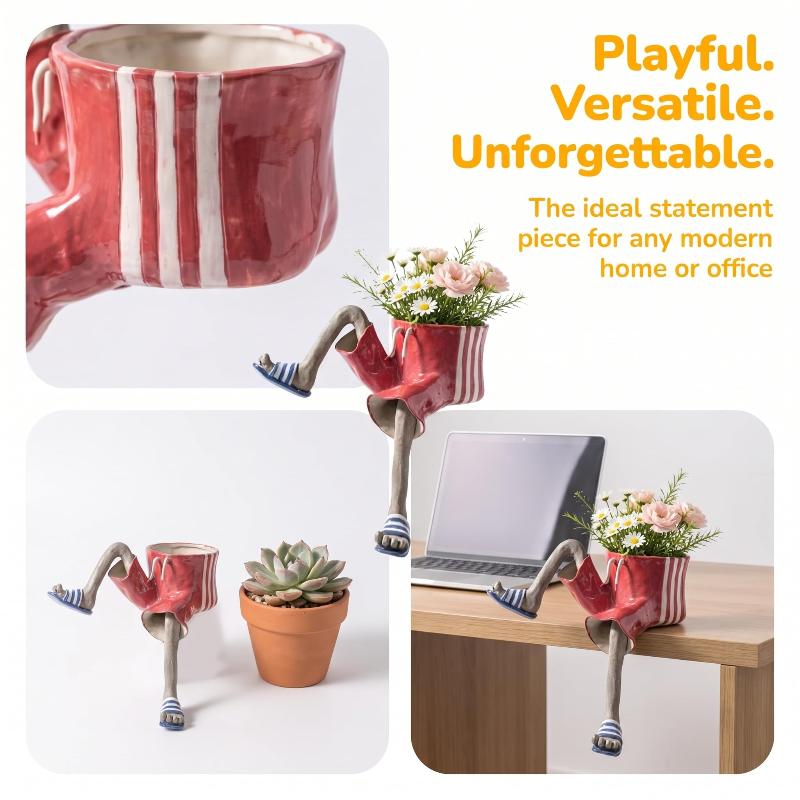 ชุดเดรสยีนส์ กระถางดอกไม้รูปขา - Plant Parent Pot บทวิจารณ์และราคา