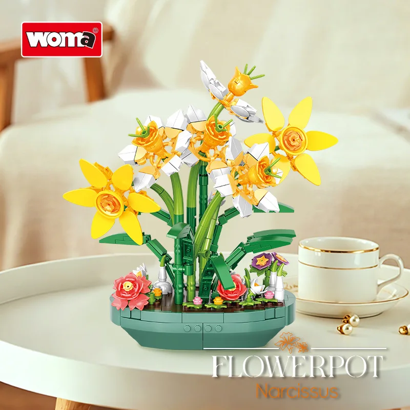 ตัวต่อดอกแดฟโฟดิลจำลอง ของตกแต - Plant Parent Pot บทวิจารณ์และราคา