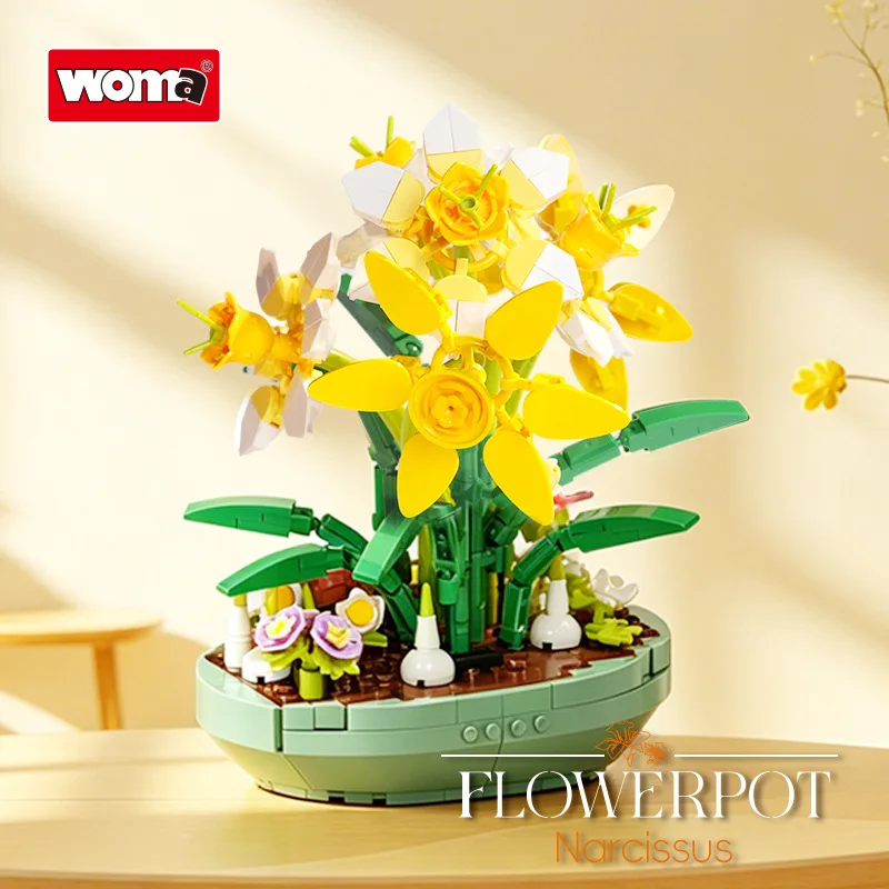 ตัวต่อดอกแดฟโฟดิลจำลอง ของตกแต - Plant Parent Pot บทวิจารณ์และราคา