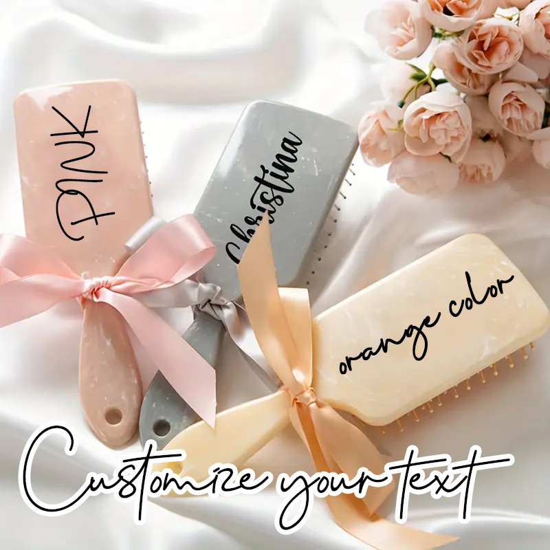 แปรงผมที่กําหนดเองเพื่อนเจ้าสา - Plant Parent Gifts บทวิจารณ์และราคา