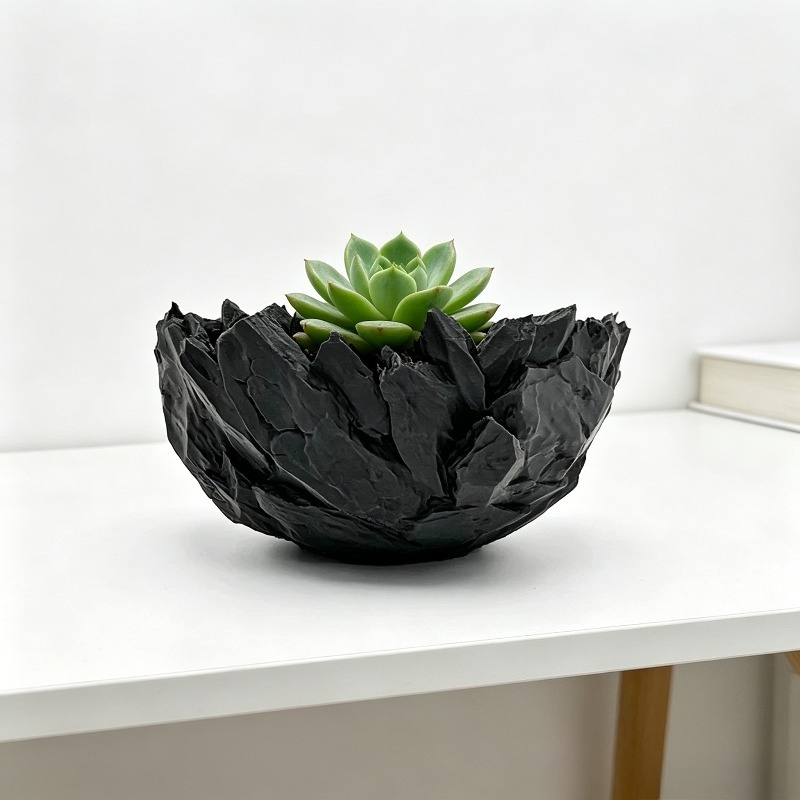 กระถางต้นไม้ขนาดใหญ่ ลายหิน ระ - Cactus Mix Pot บทวิจารณ์และราคา