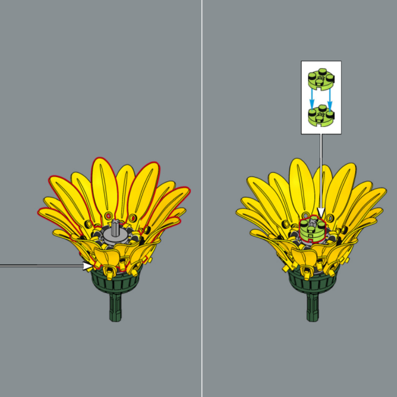 ชุดตัวต่อดอกทานตะวัน ใช้ร่วมกั - Plant Parent Gifts บทวิจารณ์และราคา
